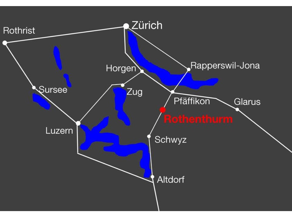 Park Rothenthurm - Lageplan